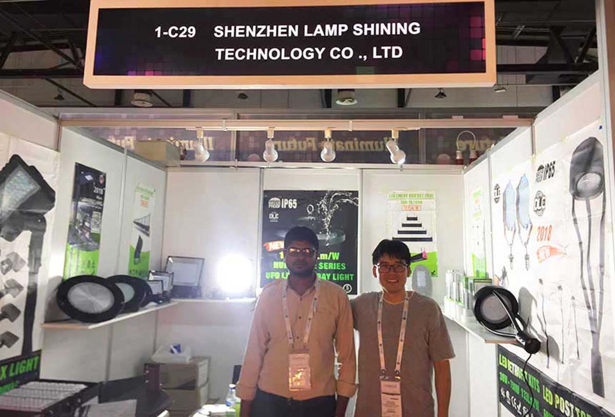 Light Middle East Exhibition 2018 with customers.jpg