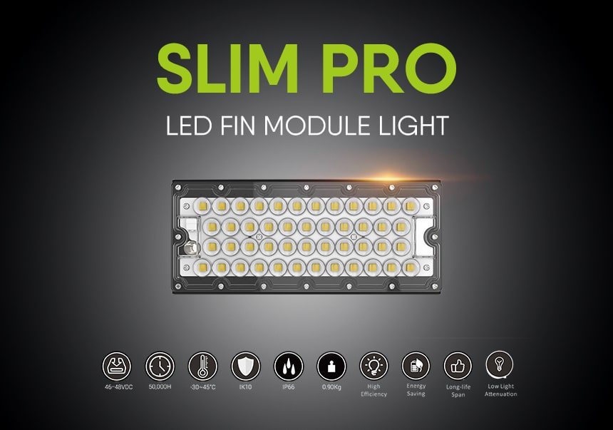 100W LED Fin Module Light