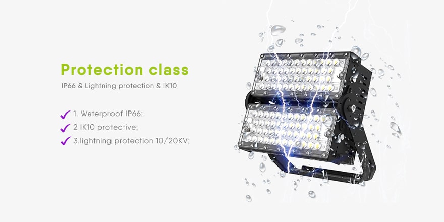 introduce waterproof,lightning protection, ik10 design