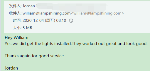 client feedback