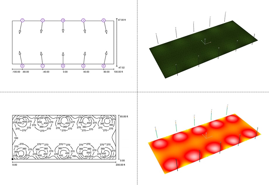 lighting project simulation