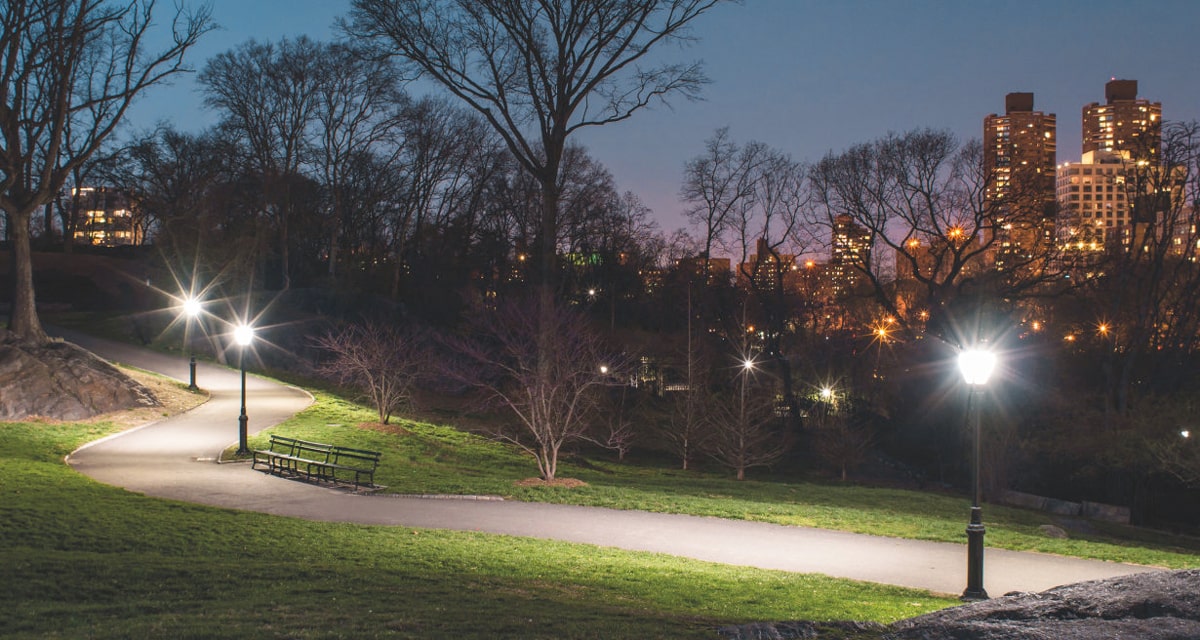 public park and garden lighting