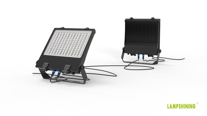 Linkable LED Flood Light Fixtures