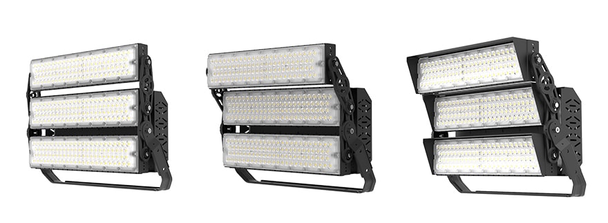 600W Slim ProX LED Sports High Mast Light Fixture show