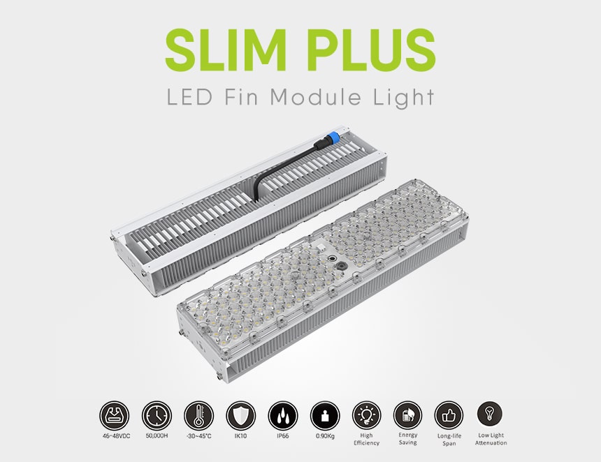 300W slim plus LED Fin Module Light