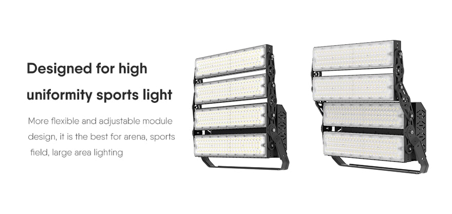 800W Slim ProX led sports light fixture