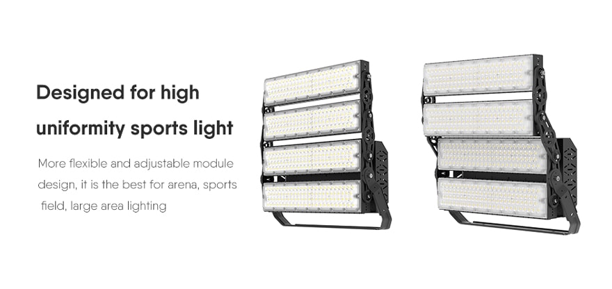 960W Slim ProX led sports light fixture