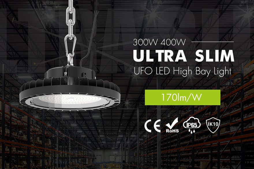 Ultra Slim 400W UFO LED High Bay Light