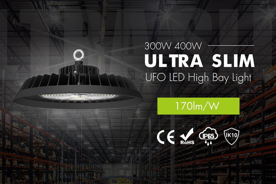 Ultra Slim 300W UFO LED High Bay Light