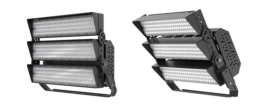 600W 720W slim pro led high mast light with Anti glare Cover