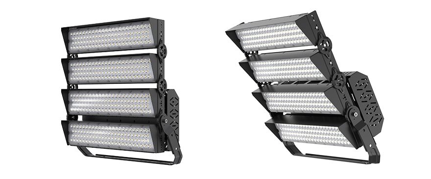 800W 960W slim pro led high mast light with Anti glare Cover