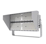 200W 38,000LM LED Flood Light, 1-10V Dimmable Bracket Rotatable Aluminum 7kg Module Area Light
