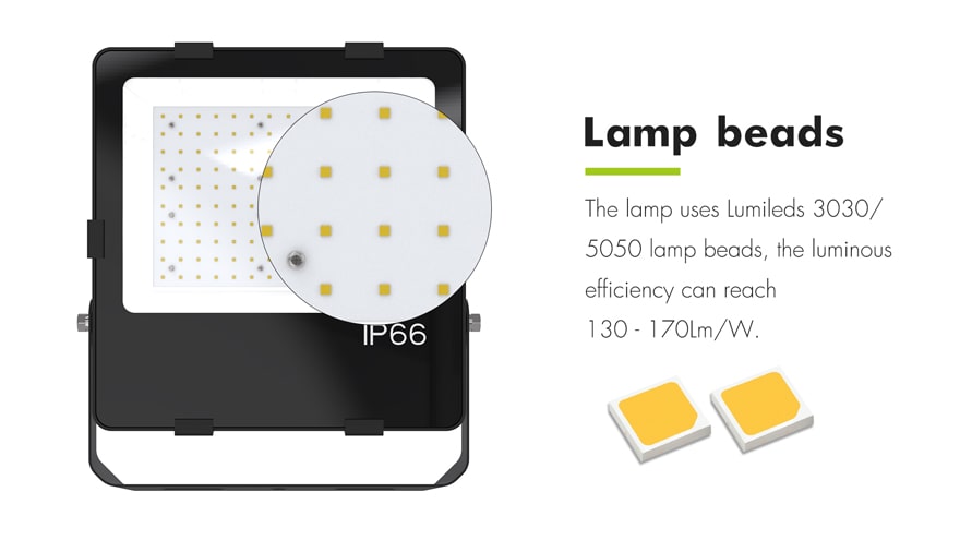 slim eko 200w LED Flood Light uses lumileds 3030/ 5050