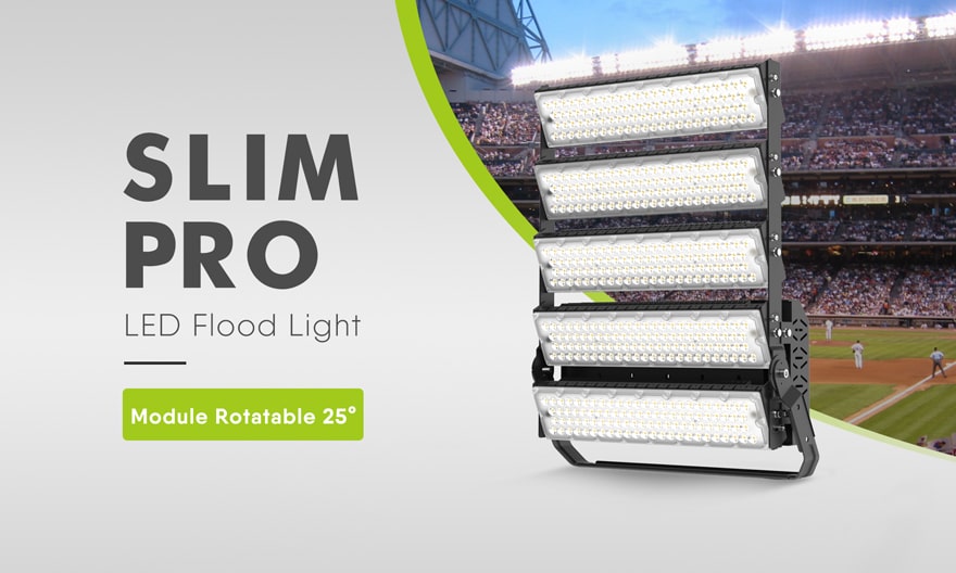 Slim Pro 1000W LED Sports Lighting