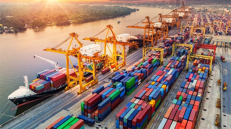 Quay Container Handing Cranes Lamp