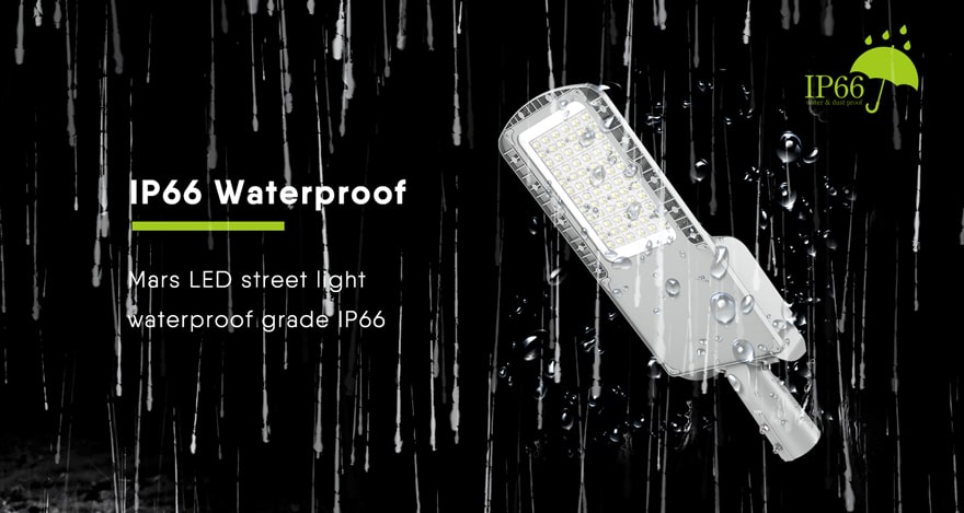 mars 120w led street light waterproof ip66