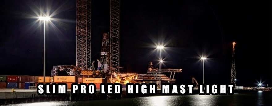 slim pro led high mast light