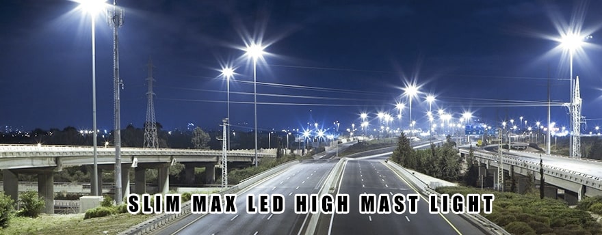 slim max led high mast light