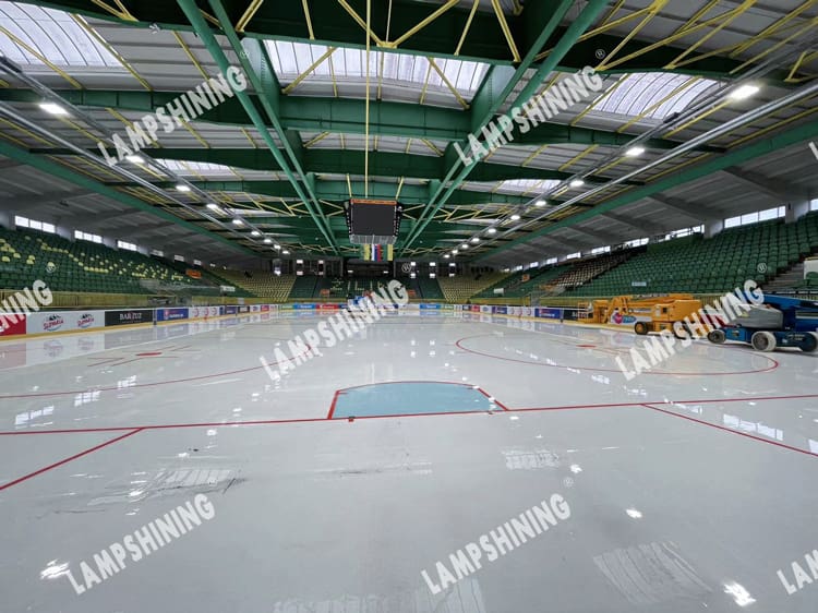 Case of 960W Slim Plus P50 Anti Glare LED Sports Light for Ice Rink