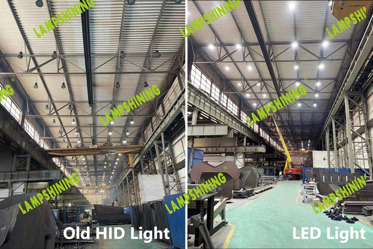 (Intergrated Sensor) 150W UFO LED High Bay Light Replace 400W Traditional light for Factory