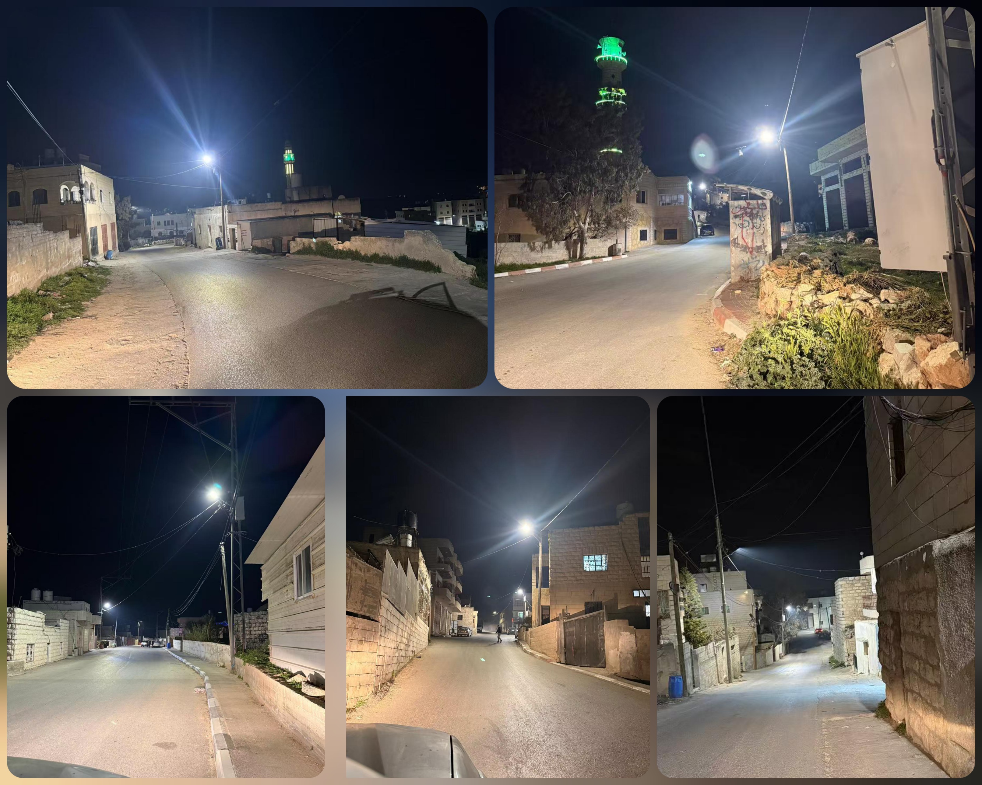 Illuminating the Streets of Palestine -Pluto LED Street Lights 80/100/150W