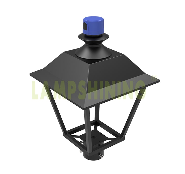 LED Post Top Pole Lights, DLC 60W 7800Lm 3000K Outdoor Urbanscape Decorative Area Top Light Fixtures