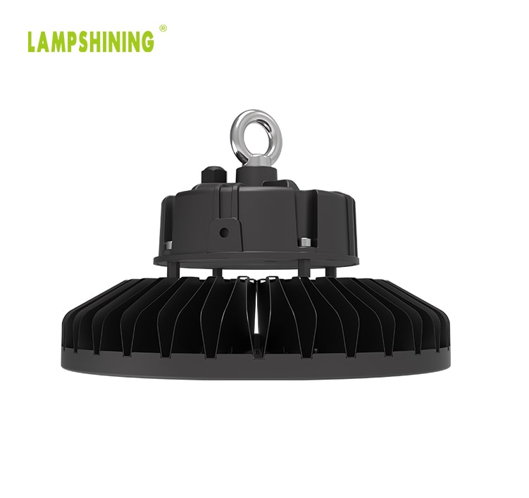 150w Slim Lightweight Folding Fins Heatsink DLC Premium UFO LED High Bay Light