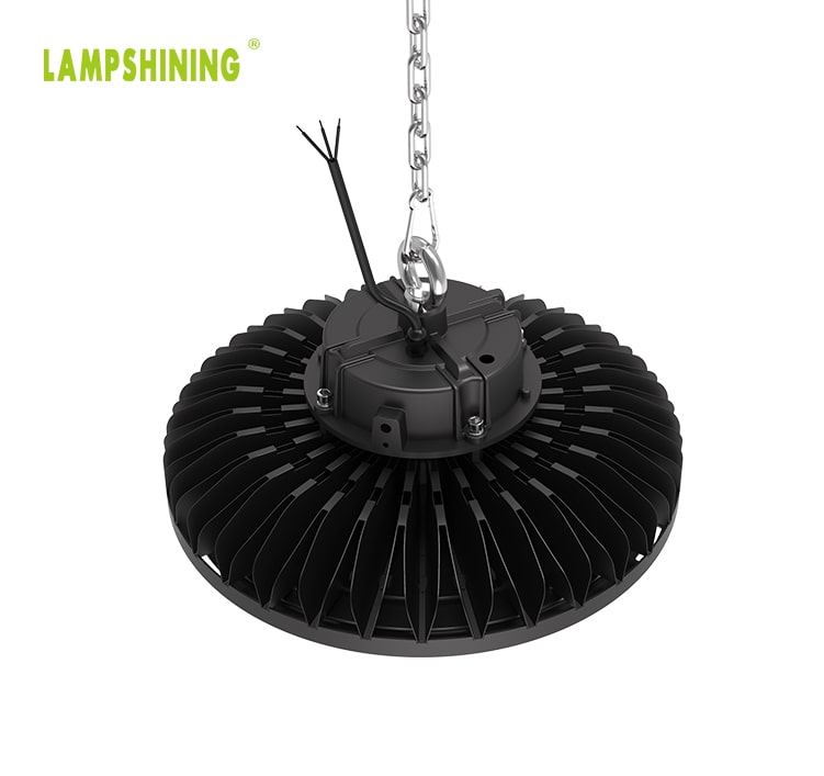 240W Dimmable 90 120 degree lens Slim Fins UFO LED High Bay Lighting wholesale