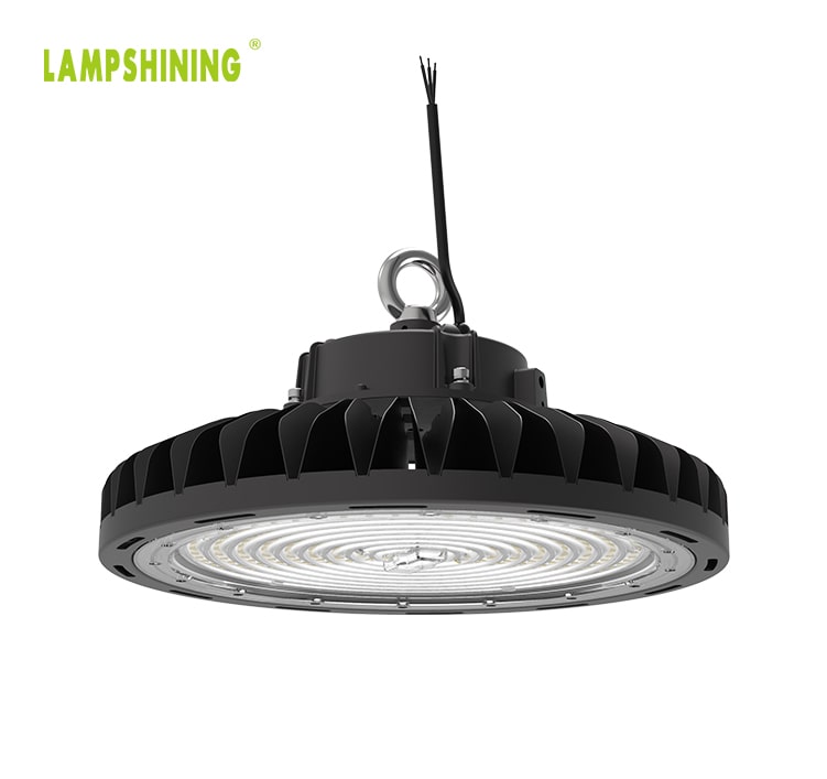 240W Dimmable 90 120 degree lens Slim Fins UFO LED High Bay Lighting wholesale