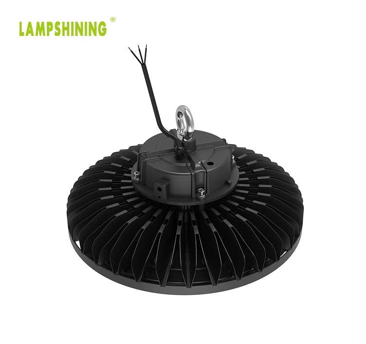 240W Dimmable 90 120 degree lens Slim Fins UFO LED High Bay Lighting wholesale