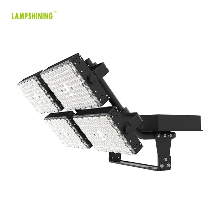 Sports Light 1200W LED 204,000lm Flood Light - Daylight 4000K 5000K 1-10V Dimmable Arena, Stadium Lighting