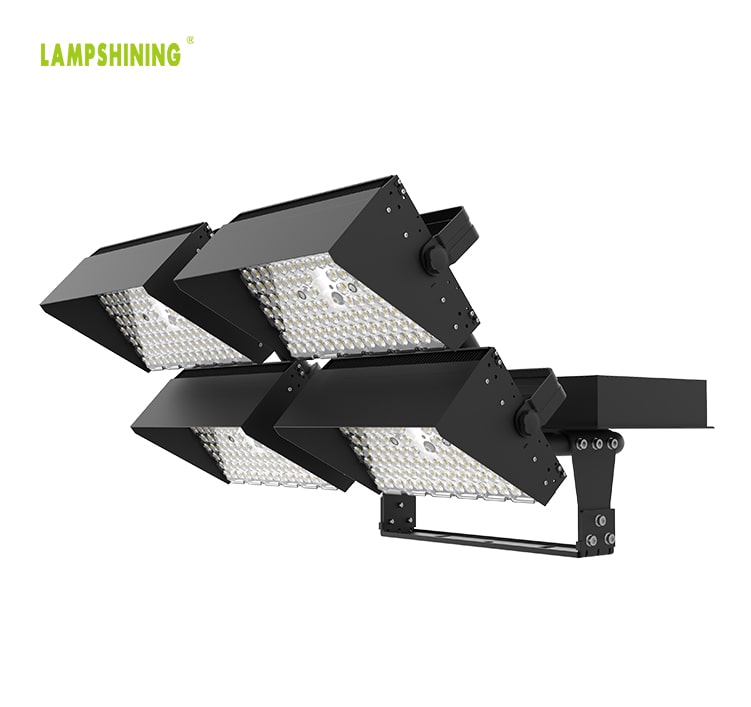 Sports Light 1200W LED 204,000lm Flood Light - Daylight 4000K 5000K 1-10V Dimmable Arena, Stadium Lighting