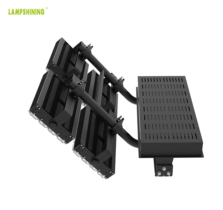 High Power 960W LED Stadium Light Fixtures - 100-277V 25KG Quick install Aluminum Anticorrosiv Flood Light