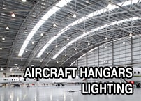 The Best LED Light Fixture for Aircraft Hangars Lighting