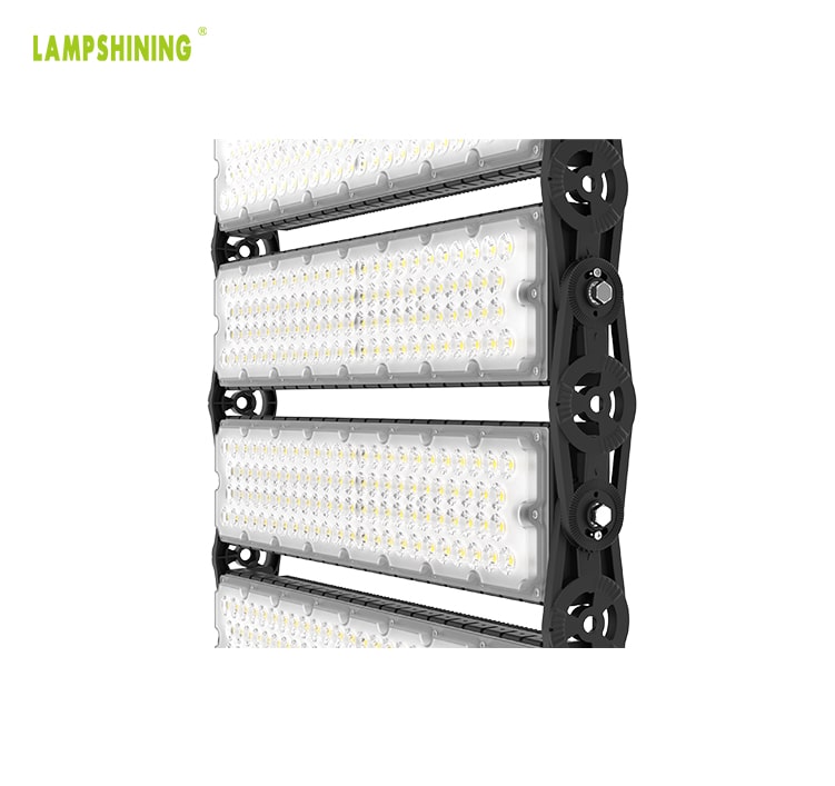 800W 128000lm LED Sports Light Fixture - Football, Golf Course, Seaport Lighting