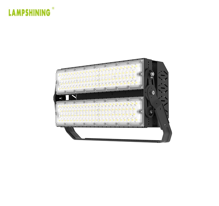 LED Sports Light, 480W 76800lm 100-277V Daylight DLC TUV Module Flood Lighting Wholesale
