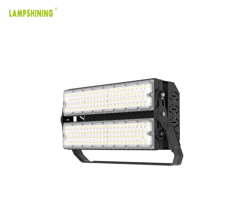 LED Sports Light, 480W 76800lm 100-277V Daylight DLC TUV Module Flood Lighting Wholesale