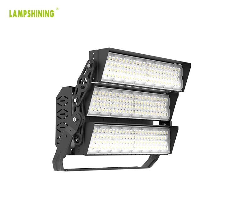 720W Outdoor High Uniform LED Lighting, Aluminum Waterproof and Lightning-proof Lightweight Pole Light