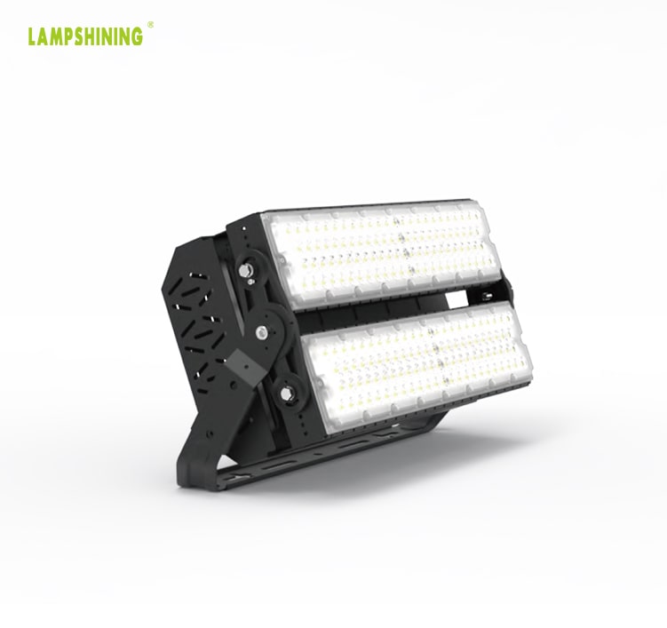 LED Sports Light, 480W 76800lm 100-277V Daylight DLC TUV Module Flood Lighting Wholesale