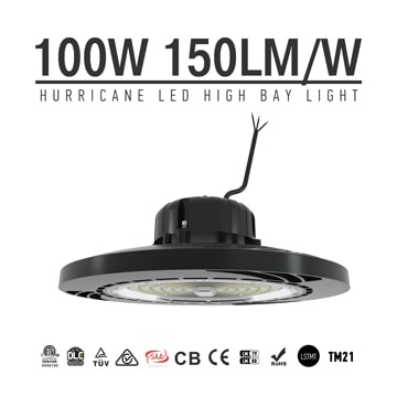 100W 15000Lumens Sosen UFO LED High Bay Warehouse light 