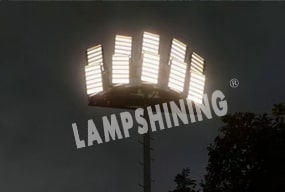 (Slim Pro) 1440W Sports Park Athletics field LED Sports Lighting- Lighting Case Project Sharing