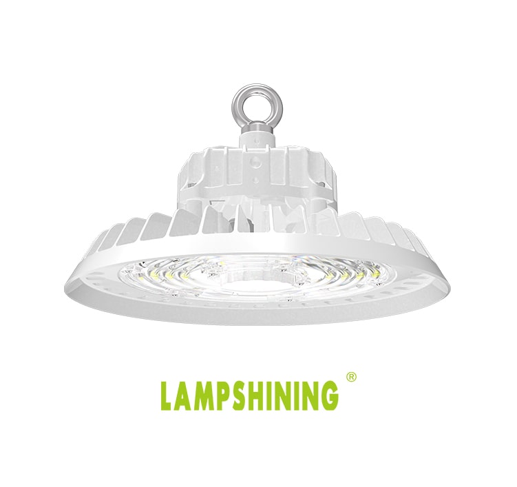 100W 20000lm UFO LED High Bay Light With Intergrated Sensor, Pluggable Motion Sensor High Bay warehouse Lamp