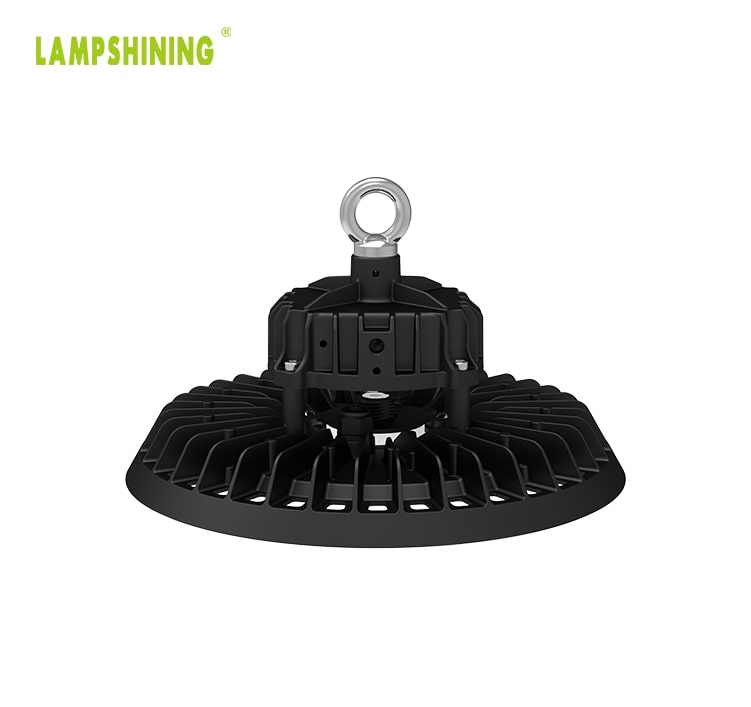 100W 20000lm UFO LED High Bay Light With Intergrated Sensor, Pluggable Motion Sensor High Bay warehouse Lamp