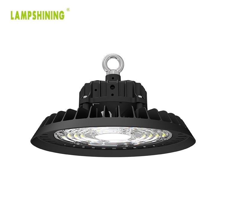 100W 20000lm UFO LED High Bay Light With Intergrated Sensor, Pluggable Motion Sensor High Bay warehouse Lamp