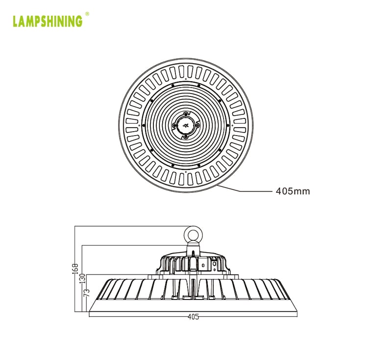 300W UFO LED High Bay Light - Industrial 15-25meter Ceiling Warehouse Security Work Lighting Wholesale