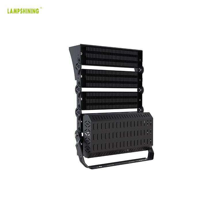 1000W Aluminum 5 Module LED Sport Light Fixtures, Outdoor 20Kg IP66 Waterproof 100-277V Arean Light