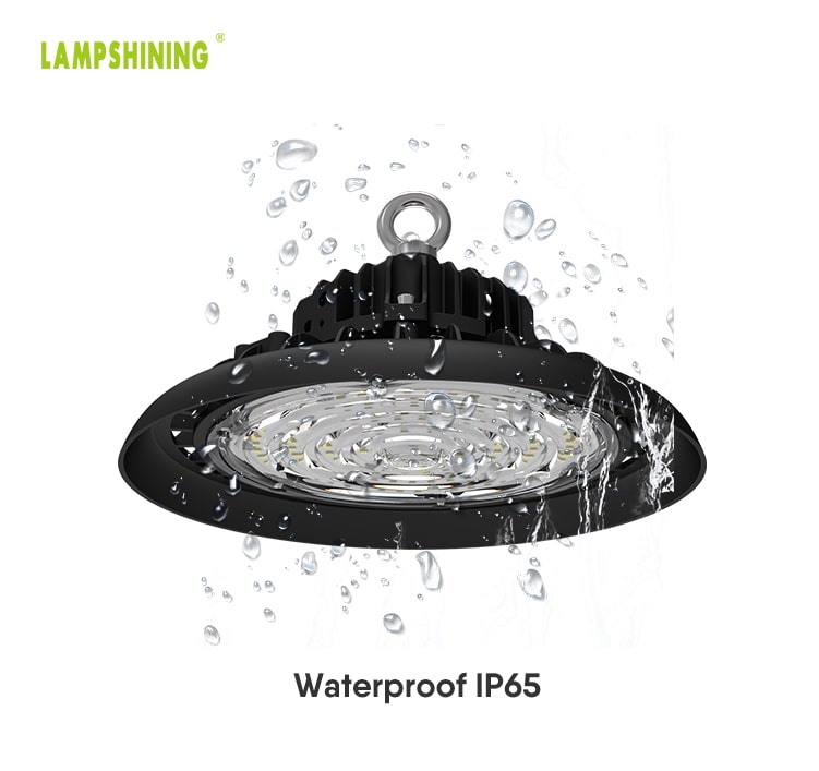 100W Slim UFO LED High Bay Light - High CRI Industrial Commercial Indoor Area Hanging Lighting Fixtures