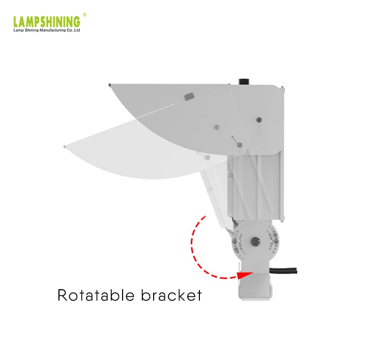 Anti-glare High Power 1000W LED Stadium Light - External driver 170,000lm 176-305VAC Arena Flood Light