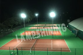 Case of 200W 40 60 degree NEMO LED Flood Light for France Outdoor Tennis Court