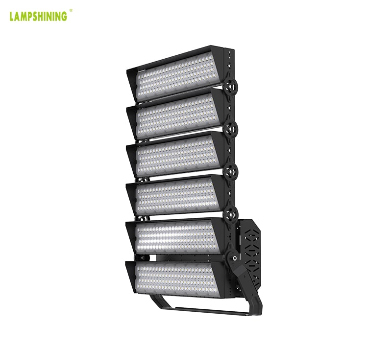 Outdoor 6 Module 1440W High Power LED Sports Lights - 252,000lm Arena Lighting Fixtures